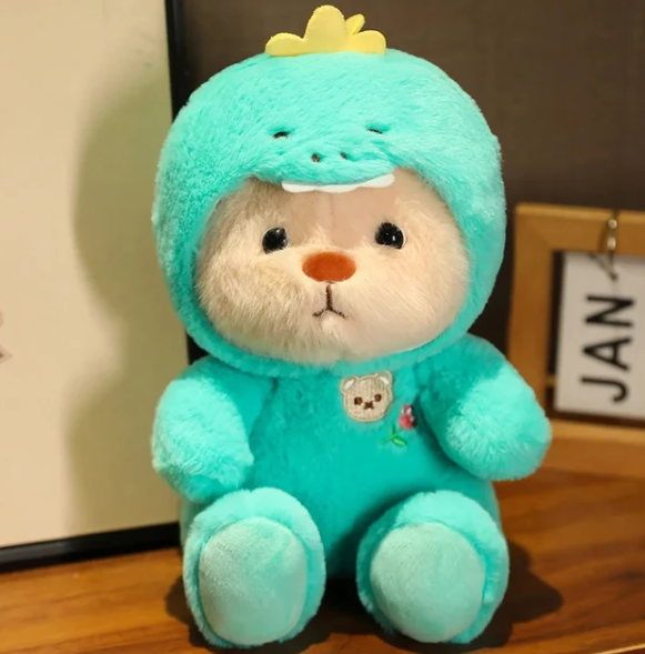 Niedlicher Kuschelbär mit weichem Fell, ein zeitloses Geschenk für Geborgenheit und emotionalen Rückhalt.