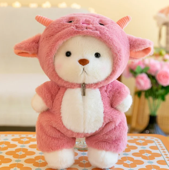 Zeitloser Kuschelbär, ein besonderes Kindergeschenk. Bietet emotionalen Rückhalt und ist ein treues Stofftier.
