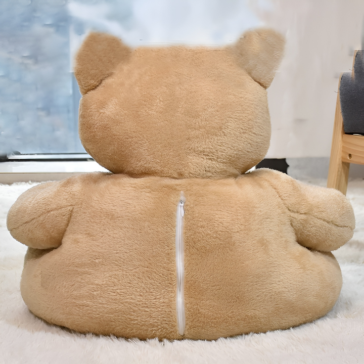 Rundes Katzenbett CozyBear in modernem Design, kuschelig & weich, ideal als Schlafplatz.