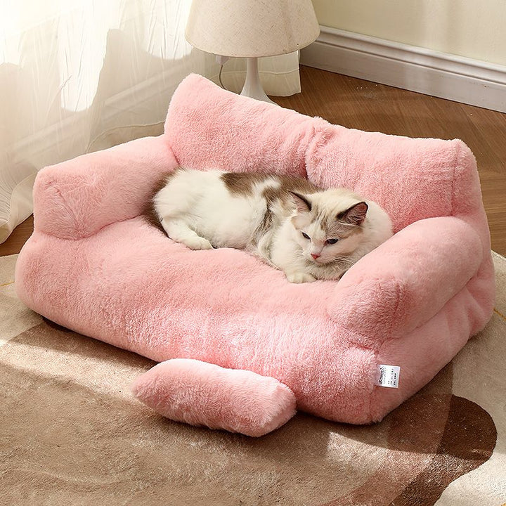 Weiches Kuschelbett für Hunde & Katzen. Das ComfortNest Haustiersofa bietet optimalen Tierkomfort.