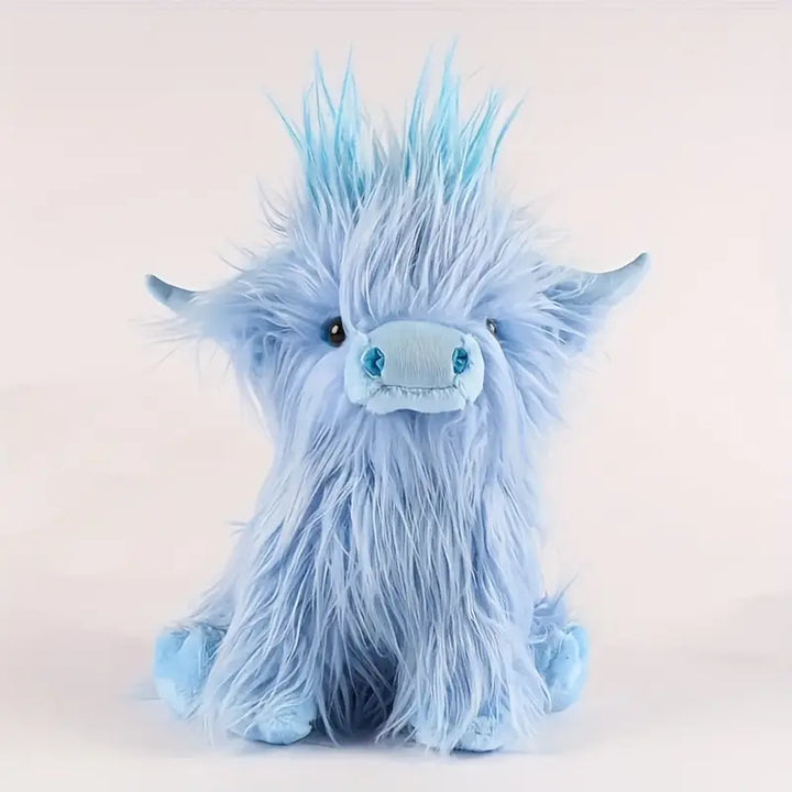 Gemütliches Hochlandrind Plüschtier Deko-Artikel, braun. Ideale Geschenkidee für Tierfreunde & Sammler.