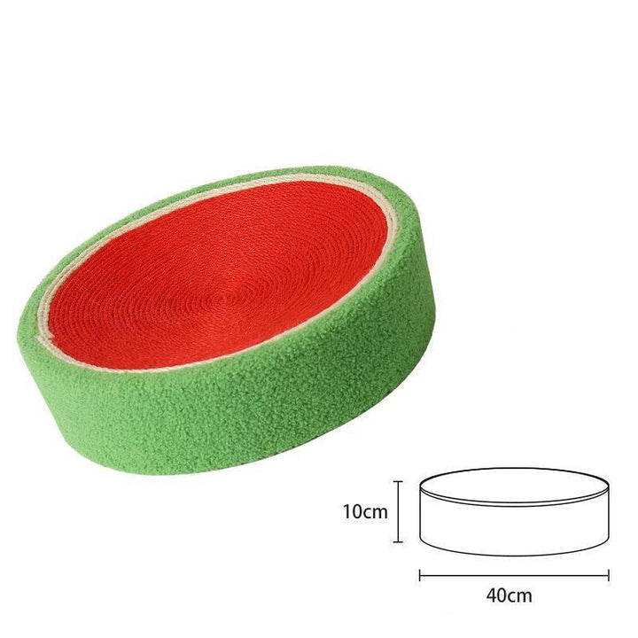 Robustes Sisal-Katzenbett mit gewebter Struktur, ideal zum Kratzen, Spielen und entspannten Liegen.