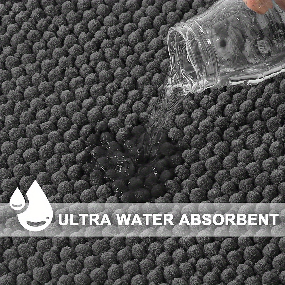 Komfortable L-Form Eckduschmatte, antirutsch und waschbar. Perfektes Badaccessoire für Sicherheit.
