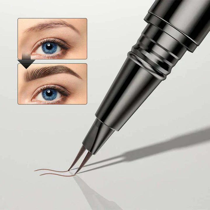 Stylischer 2-in-1 Augenbrauenstift für ein langanhaltendes und wischfestes Brauen-Make-up.