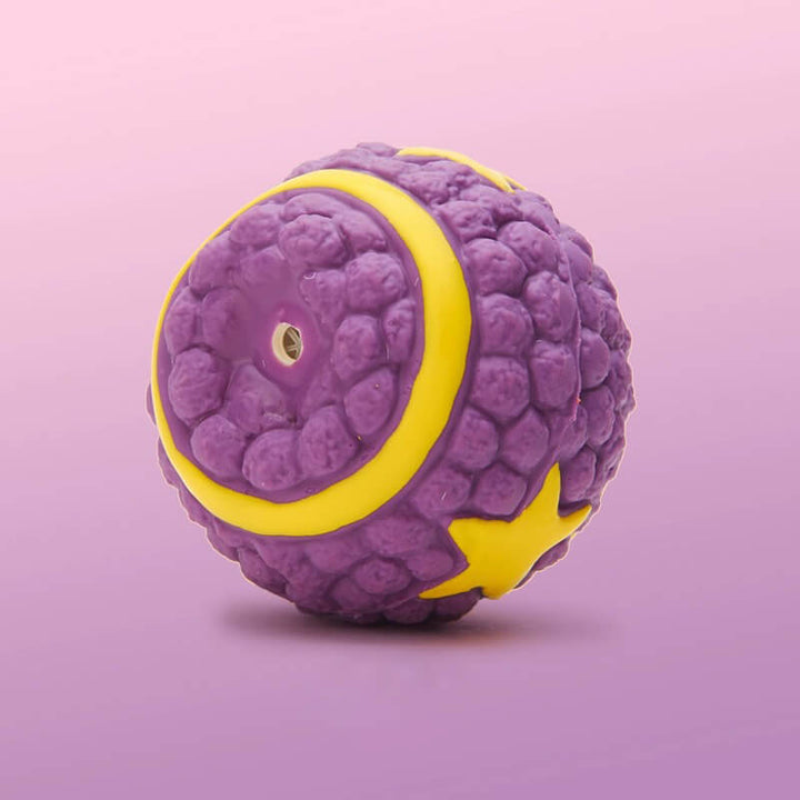 Interaktives Hundespielzeug aus Latex: Der Quietschball für Apportier- & Kauspiel, langlebig & sicher.
