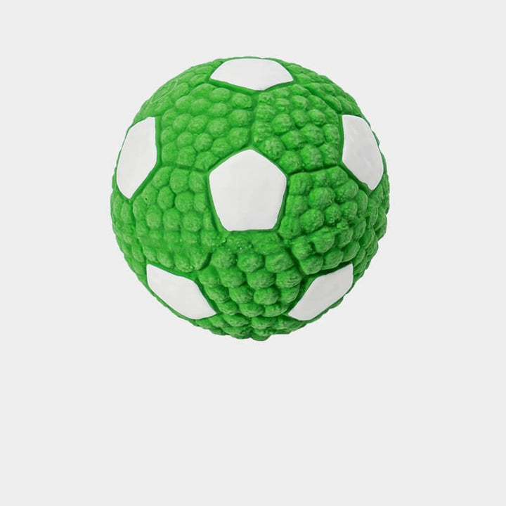 Interaktiver Quietschball aus Latex, perfektes Hundespielzeug für Apportierspiele & langen Spaß.