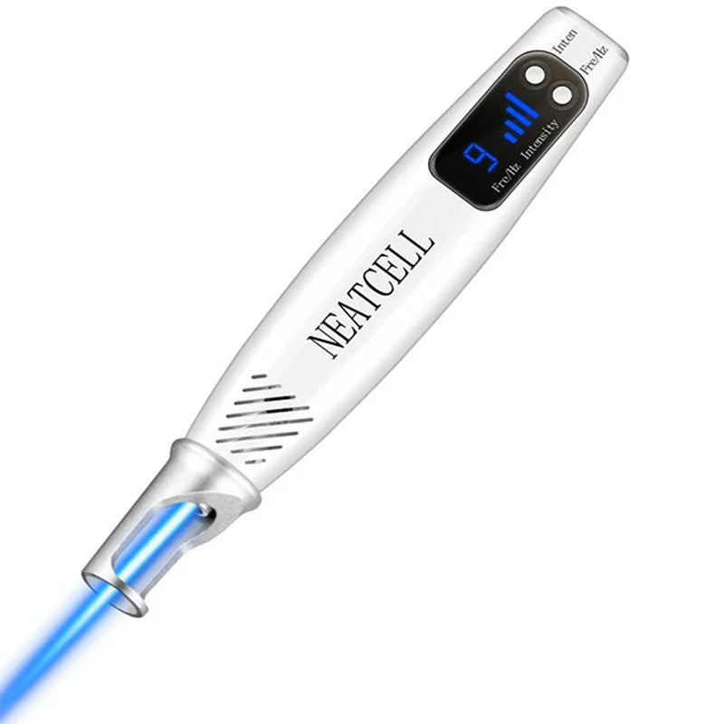 Kosmetikgerät: Laserstift zur Pigmententfernung & Hautverjüngung. Für schöne, gepflegte Haut zuhause.