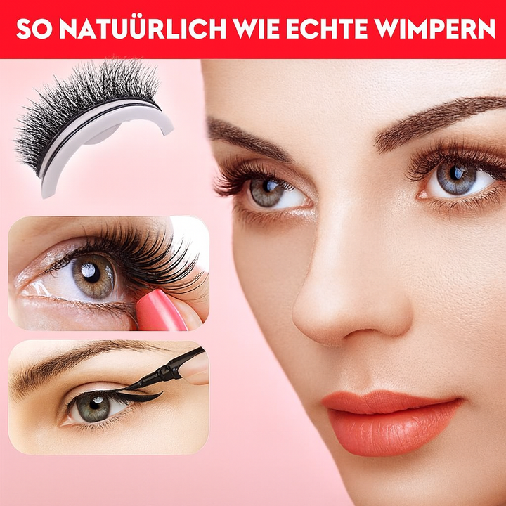 Wiederverwendbare LashLure Duo Wimpern – hochwertige künstliche Wimpern für dauerhaft schöne Augen. Schönheit.