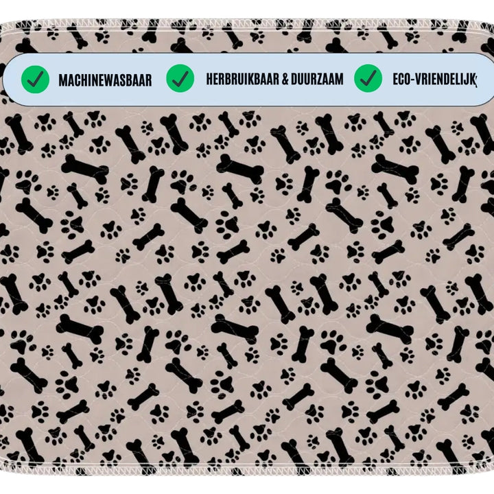 Leckfreie PetPaws Komfortmatte für Hunde & Katzen, waschbar, geruchsneutralisierend und bietet Bodenschutz.