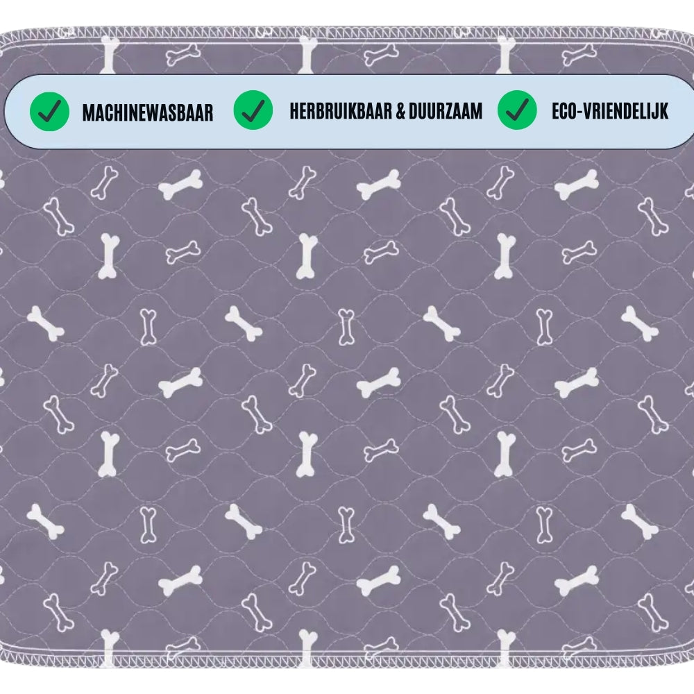Waschbare, wiederverwendbare PetPaws Komfortmatte; ideal als leckfreie Hundematte & Katzenmatte für Hygiene.