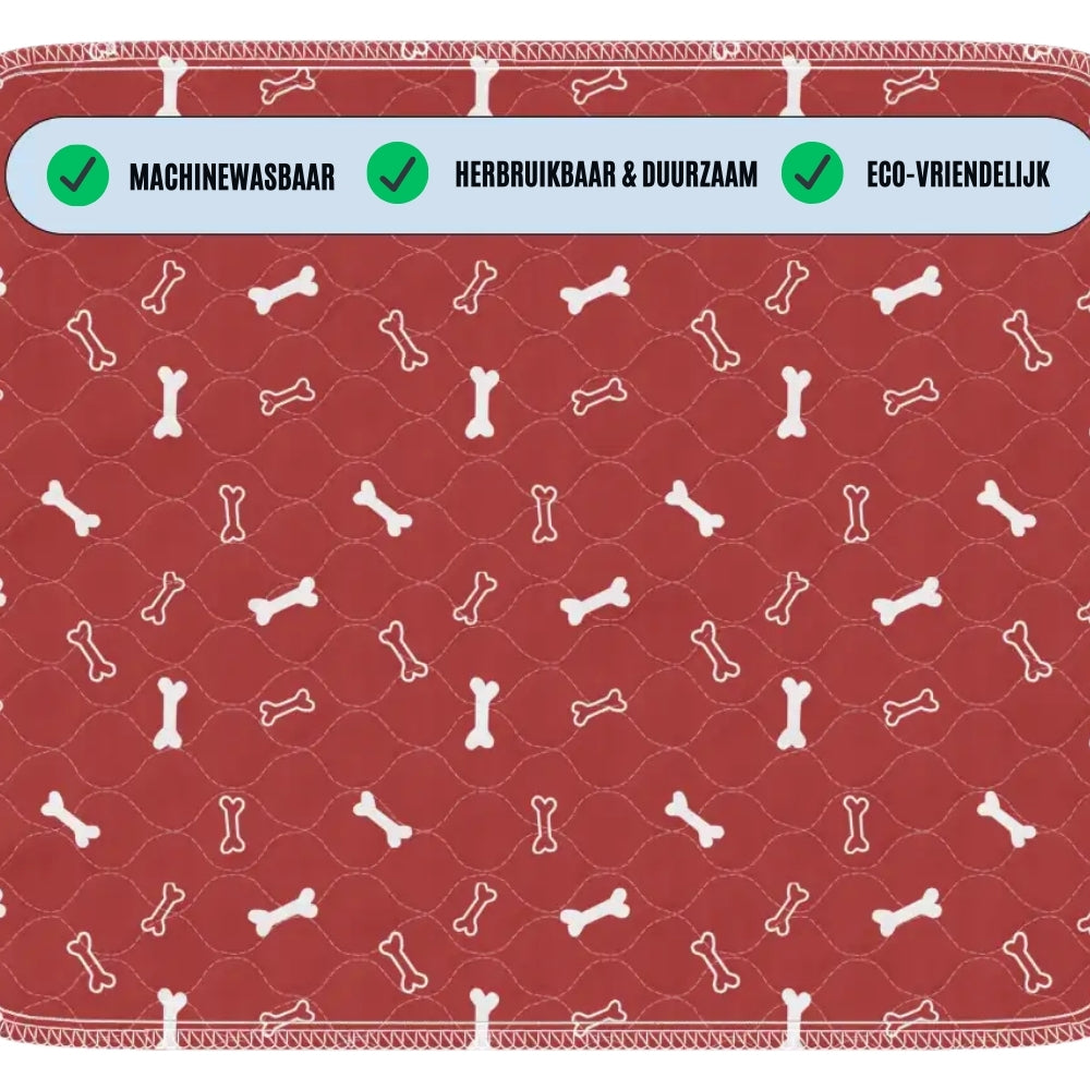 Premium PetPaws Hundematte, leckfrei & komfortabel; schützt Böden, ist geruchsneutralisierend und pflegeleicht.