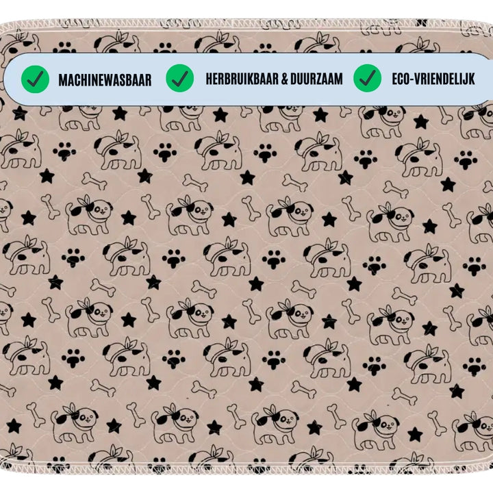 Weiche PetPaws Katzenmatte, leckfrei, geruchsneutralisierend & waschbar für ultimativen Komfort und Tierpflege.