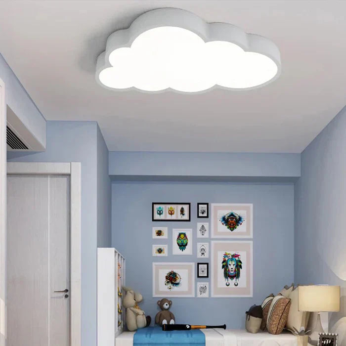 Rosa Wolkenlampe LED für Mädchenzimmer, spendet weiches, augenschonendes Licht als Schlafzimmerlampe.
