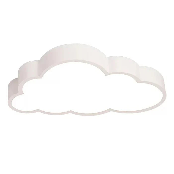 Weiße Wolkenlampe LED für Kinderzimmer, sanftes, magisches Licht, moderne Deckenleuchte.
