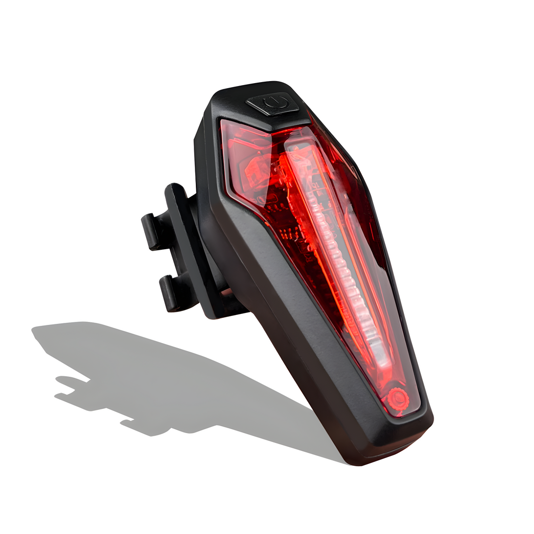 LED Fahrrad-Rücklicht BrightSafe für mehr Sicherheit im Straßenverkehr; hell, sichtbar, robust.