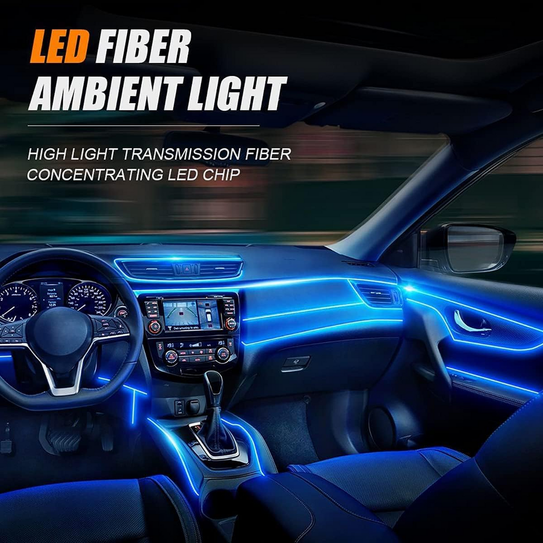 Ambiente LED Beleuchtung für PKW Innenraum, stimmungsvolles Licht für ein verbessertes Fahrerlebnis.