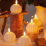 Kürbislichter - 12 Stück