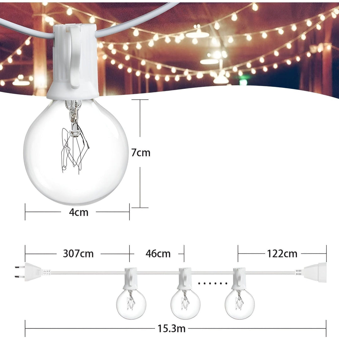 Flexible LED Außen-Lichterkette für vielseitige Gartendeko. Energiesparend und wetterfest für Balkon & Terrasse.