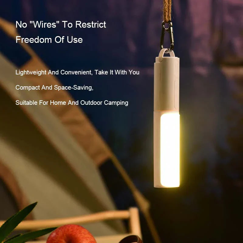 Wiederaufladbare LED-Nachtlampe Lumos, smartes Nachtlicht mit kabellosem Bewegungssensor.