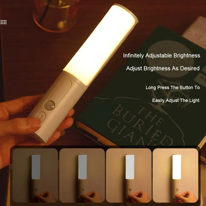 Einfach zu installierende LED-Nachtlampe Lumos mit Bewegungssensor. Ideal als Flurlicht.