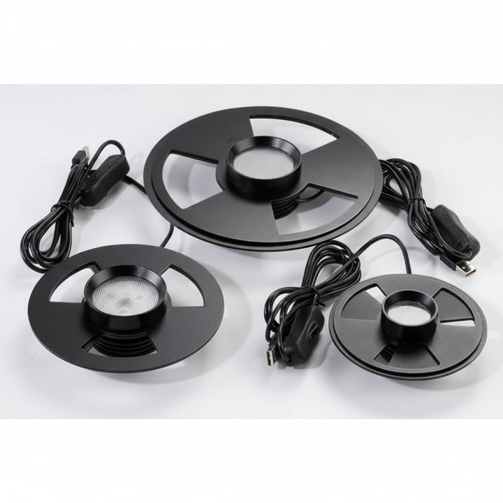 LED Wachstumslampe Vollspektrum für Terrarien & Innenbeleuchtung. Verbessert Pflanzenzucht & Vitalität mit Timer.