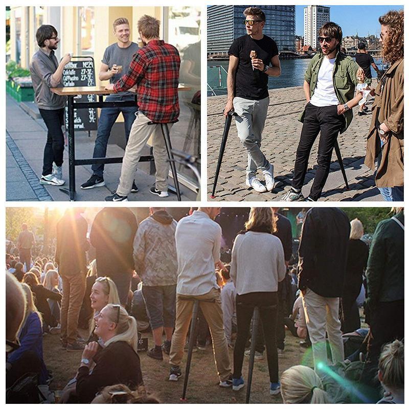 Leichtgewichtiger, tragbarer Mini-Klappstuhl für flexible Sitzgelegenheiten im Outdoor-Bereich & auf Reisen.