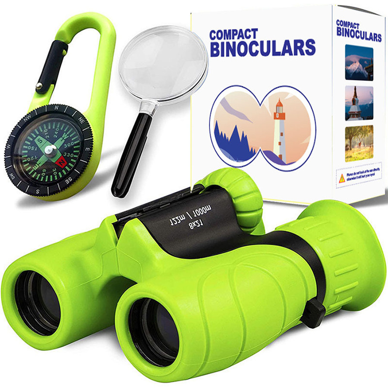 Leichtes, robustes Kinderfernglas 8x21 für spannende Outdoor-Abenteuer & junge Naturforscher.