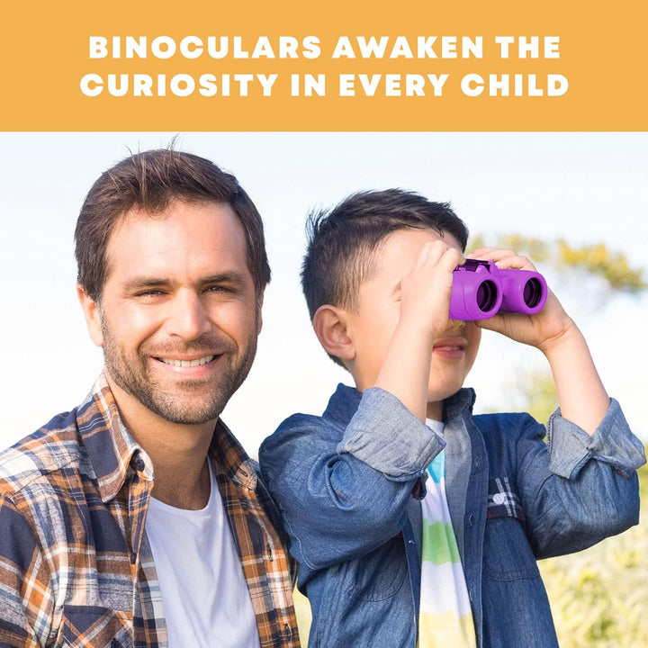 Ideales Geschenk für Kinder: leichtes, robustes Fernglas 8x21 für Naturliebhaber & kleine Abenteurer.