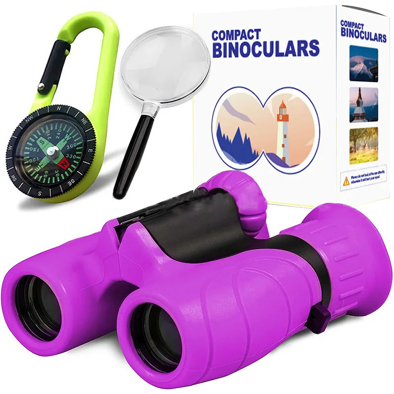 Vielseitiges Kinderfernglas 8x21: Robust, leicht & ideal für Vogelbeobachtung, Wandern & Camping.