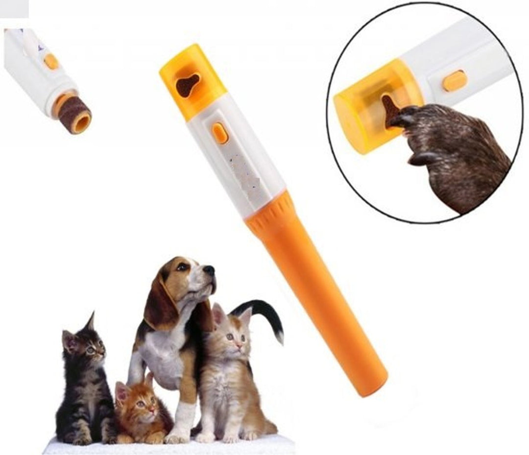 Präzise elektrische Krallenschleifer für Hunde & Katzen, leise und effektiv für die Tierpflege.