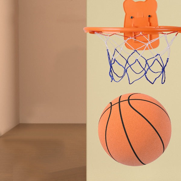 Leiser Indoor Basketball für geräuschreduziertes Training zu Hause. Ideal für Kinder & Jugendliche.