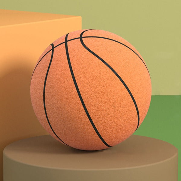 Leiser Freizeit Basketball, ideal zum Dribbling. Weicher Sprung, perfekt für Indoor-Sport zu Hause.