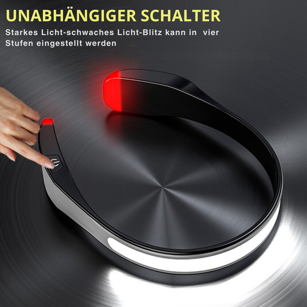 Vielseitige LED-Kopflampe für alle Outdoor-Sportarten; robust, wetterfest und liefert helles, breites Licht.