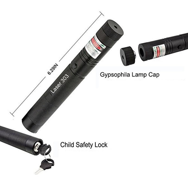 Roter Laserpointer, handlich und zuverlässig, für effektive Präsentationen & Schulungen. Präzises Hilfsmittel.