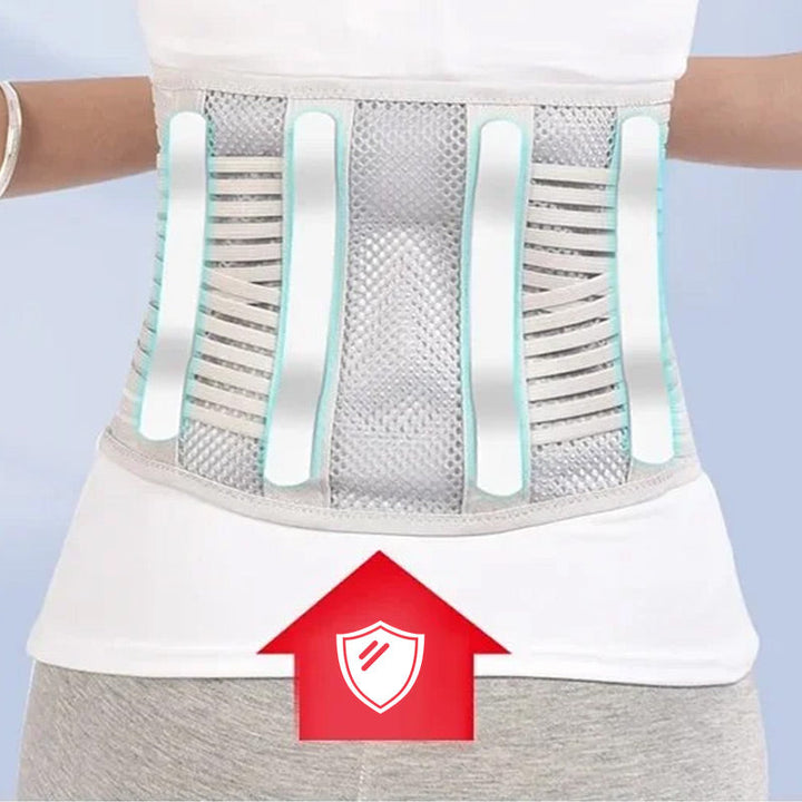 Ergonomische Lendenstütze für Schreibtisch & Alltag. Korrigiert Haltung, lindert Rückenschmerzen & bietet Komfort.