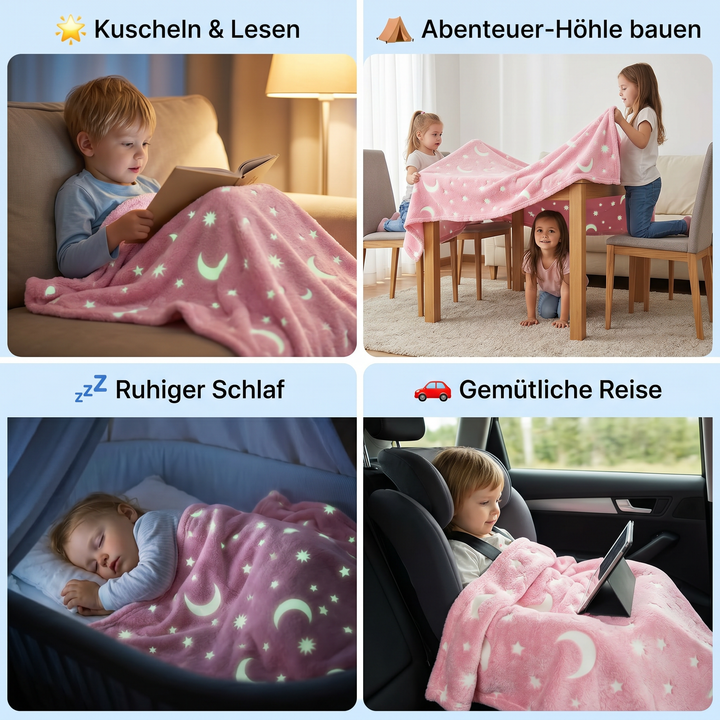 Gemütliche Leuchtdecke mit Sternen für Kinderzimmer, ideal als Nachtlicht und Wohnaccessoire.