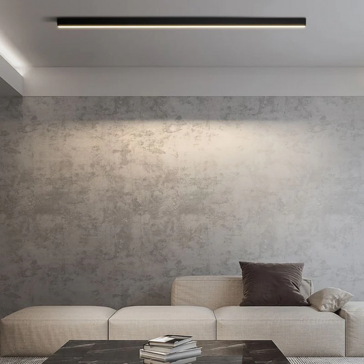 Stratum Design-Deckenleuchte: Industrielle LED-Beleuchtung dimmbar für Schlafzimmer & Büro.