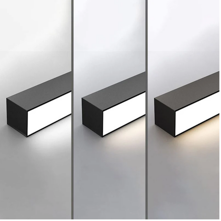 Stratum Industrielle LED-Deckenleuchte aus Metall, perfekt für die Küchenbeleuchtung im modernen Heim.