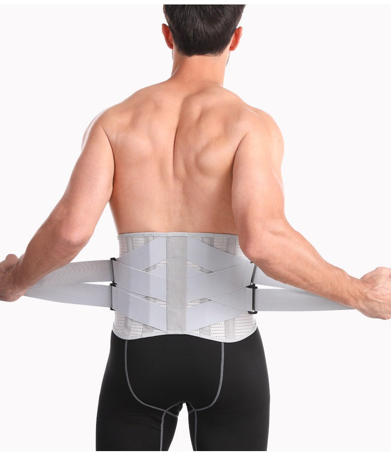Rückenbandage zur Linderung von Rückenschmerzen, Ischias & Bandscheibenproblemen; unterstützt die Lendenwirbel.