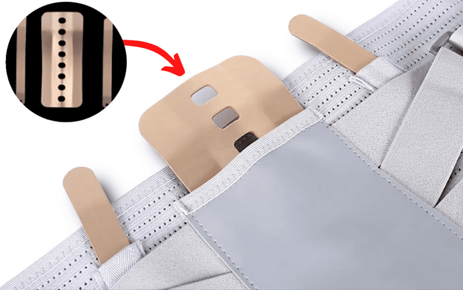 Komfortable, atmungsaktive Rückenbandage zur Haltungskorrektur & Linderung von Rückenschmerzen.