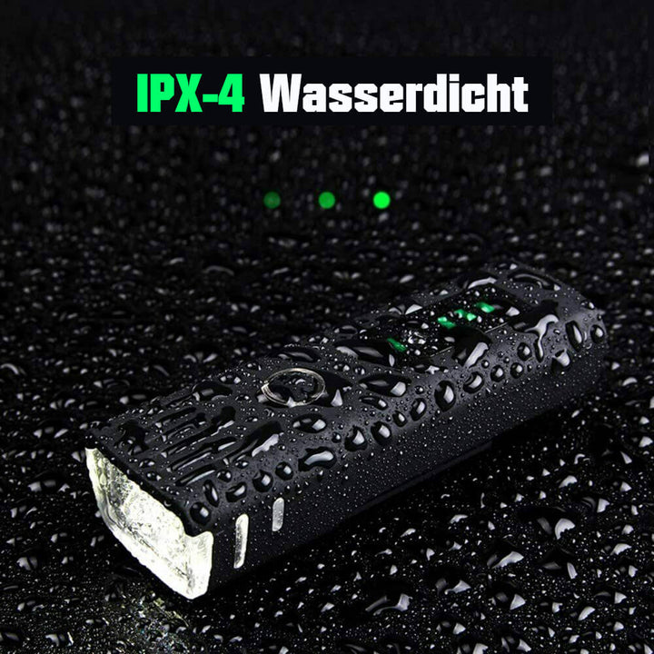 Rücklicht für Fahrräder im LumenGuard™ Beleuchtungsset, sorgt für hohe Sichtbarkeit & Sicherheit im Straßenverkehr.