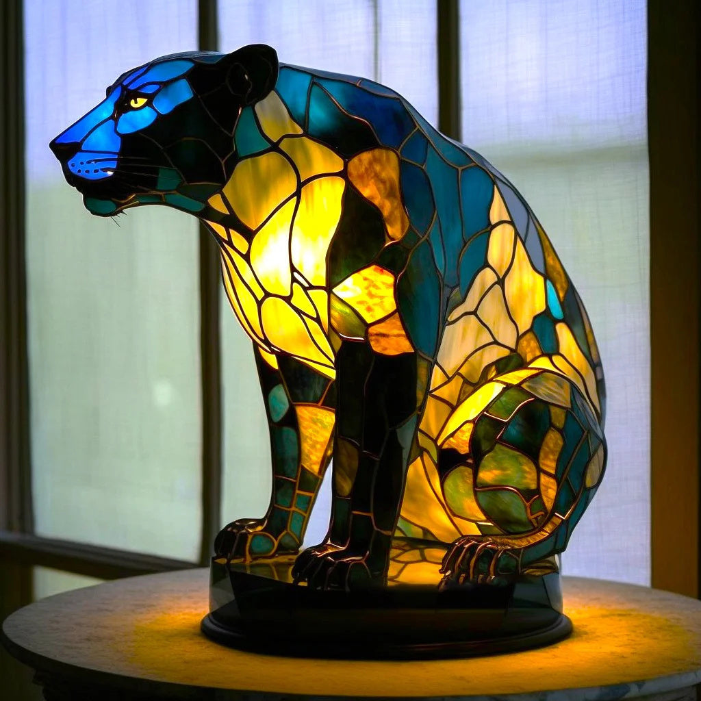 Stilvolle LumiAura Lampe, elegantes Design, perfekte Ergänzung für jede moderne Einrichtung.