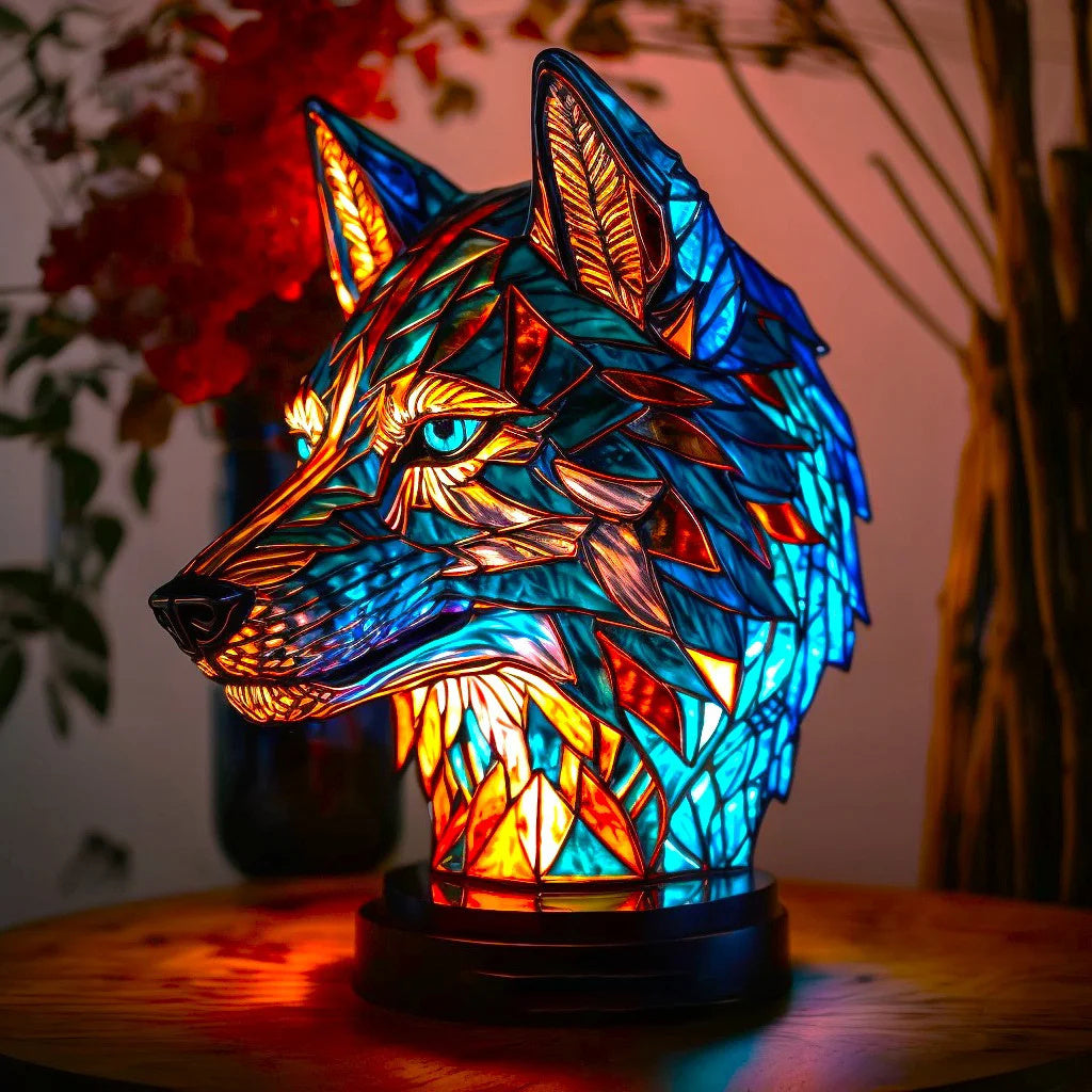 LumiAura Kunstlampe Tierdesign, moderne Dekolampe für stilvolle Inneneinrichtung. Perfekte Wohnzimmer-Beleuchtung.