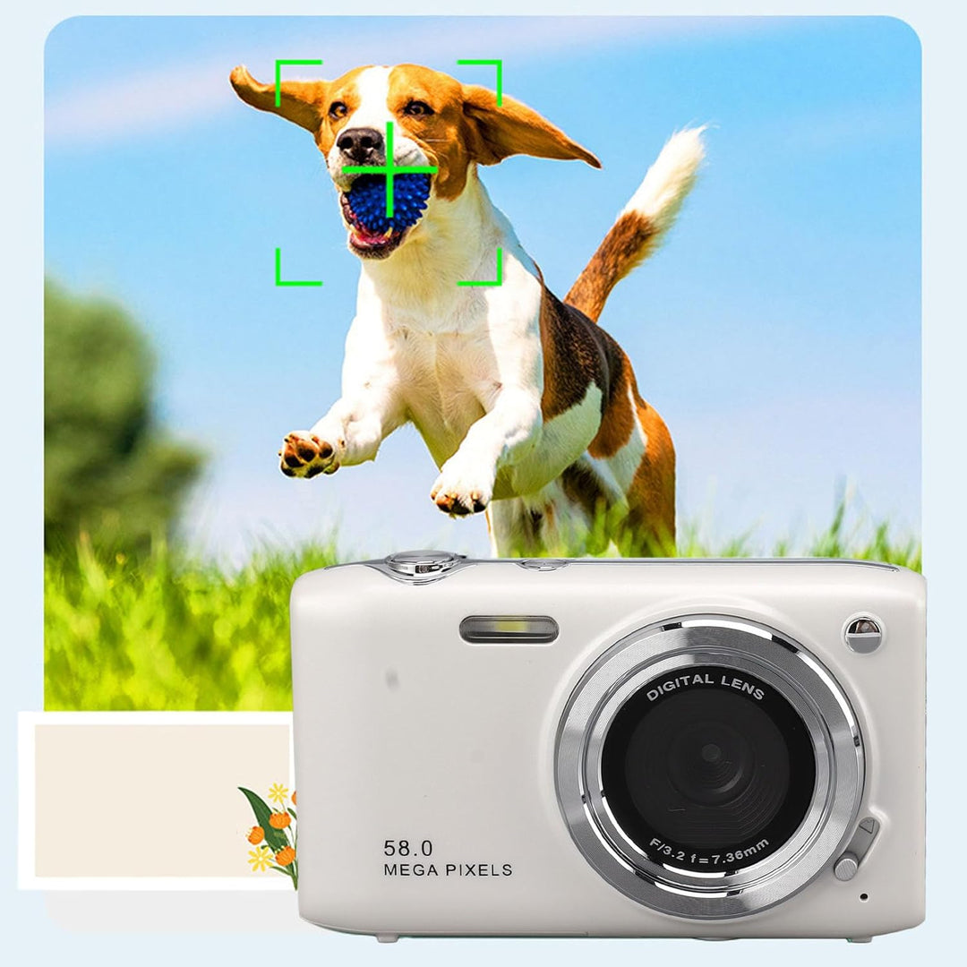Lumora 4K Kamera: 58MP, 16X Zoom, ideal für Natur- & Tierfotografie.