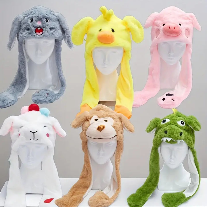 Lustige Kinder Wackelohren Mütze, Einhorn-Design für Mädchen & Jungen, ideal für Fasching & Partys.