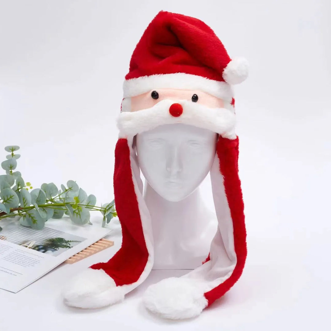 Wackelohren Mütze Kaninchen, für Jungen & Mädchen, ideal für Weihnachten & Winterspaß.