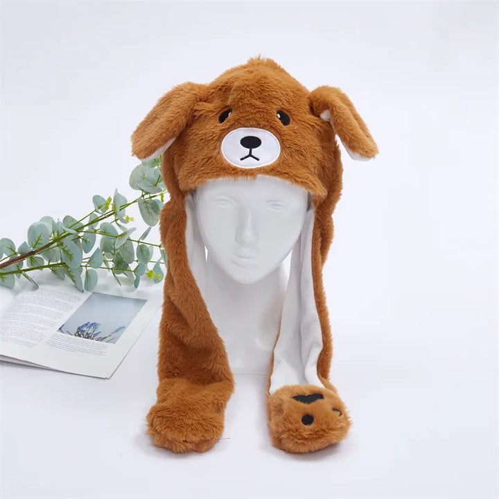 Süße Wackelohren Mütze Einhorn, für Mädchen, ein bezauberndes Accessoire für jede Gelegenheit.