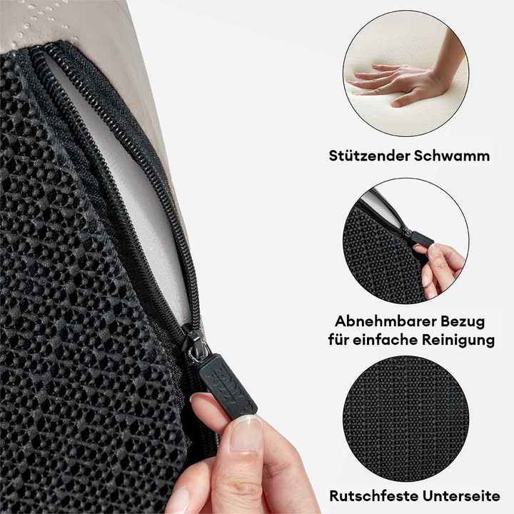 Premium Haustiertreppe aus Kunstleder, wasserabweisend, für Welpen & Katzen.
