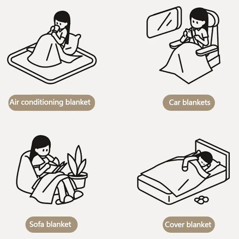 Hochwertige CozyWrap Plüschdecke, unglaublich weich & warm, ideal für gemütliche Stunden und pure Entspannung.