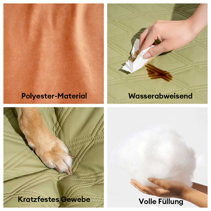 Robuste, wasserabweisende Hundematte im modernen Design. Luxuriöser Komfort für jedes Haustier.